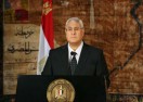 بالفيديو : خطاب الوداع للرئيس عدلى منصور قبل مغادرة مقعد لرئيس
