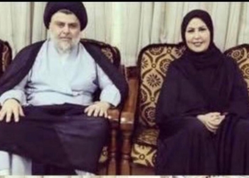 فجر السعيد و مقتدى الصدر